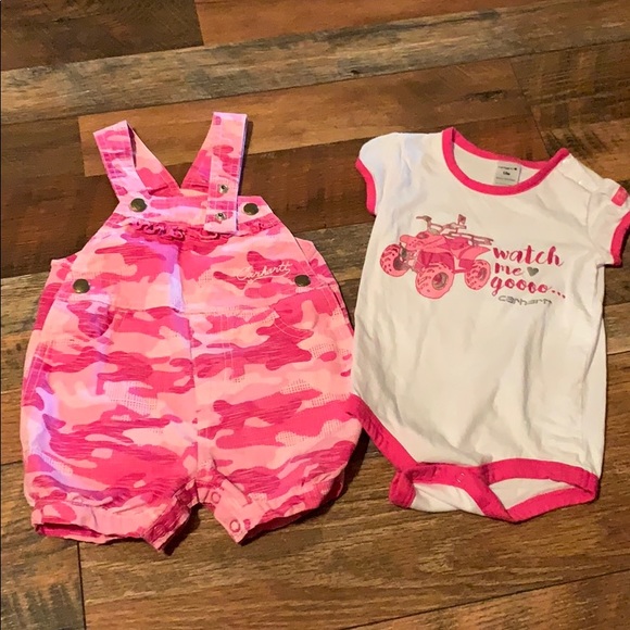 Carhartt Other - NWOT Toddler Carhartt overall set